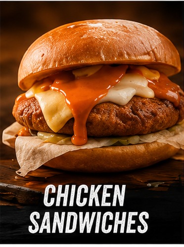 Dilly Buffalo chicken sandwich